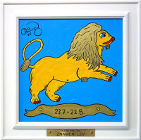 František R. Čech - Znamení Lev - originál 